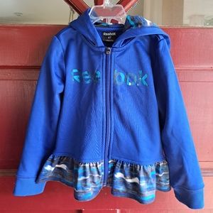 Reebok matching blue hoodie and pants 4T